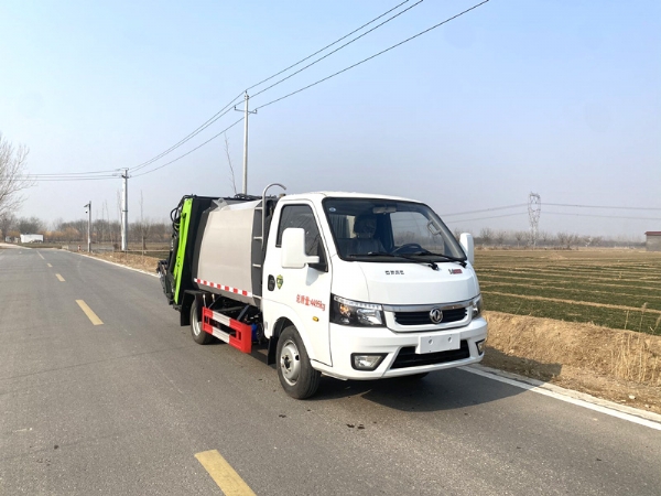 4立方壓縮式垃圾車